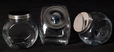 Glass Candy Jars