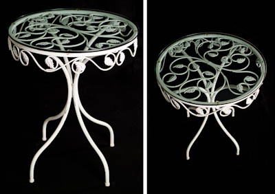 White Table
